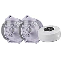 Portable Electric Breast Pump, Milk Pump with 9 Suction Levels, Rechargeable Battery, Anti-Backflow System, and Quiet Operation