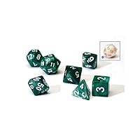 Pearl Green Acrylic Dice Set, Game