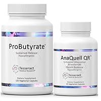 ProButyrate Gut Health Supplement, Butyric Acid Complex & AnaQuell QR, Stress Relief & Mood Support Supplement