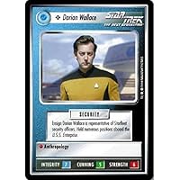 Decipher Star Trek CCG 1E Premier Limited (B Border) Darian Wallace 202C