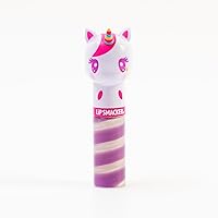 Lippy Pals Swirls Unicorn, Flavored Moisturizing & Smoothing Soft Shine Lip Balm, Hydrating & Protecting Fun Tasty Glossy Finish, Cruelty-Free & Vegan - Unicorn Frosting