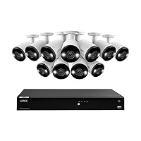 4K 16-Channel Fusion 4TB NVR System with 11 Active Deterrence Bullet Cameras