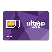 $49 Pre-Loaded (First Month Free) Ultra-T-Mobile Prepaid Sim Card Unlimited Talk, Text, Data