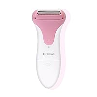 Lady Shaver for Pubic Hair,Electric Razor for Women,Electric Shaver,Women's Wet & Dry Leg Shaver,Cordless Foil Shaver,Bikini Trimmer,Painless Body Hair Removal for Underarms,Peach/fsy6