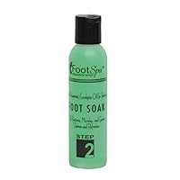 FOOT SPA - Foot Soak, Cleanses, Softens, and Refreshes - Made with Eucalyptus and Peppermint Oil – 4 Oz