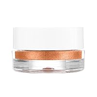 FLOWER BEAUTY Chrome Crush Eyeshadow - Gel Powder + Buildable Formula - Shimmer + Glitter - Eyeshadow Topper (Copper)