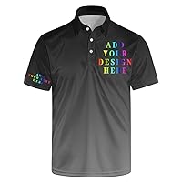 Golf Polo Shirts for Men Dry Fit Short Sleeve Athletic Shirts Casual Collared Shirt Tennis T-Shirt
