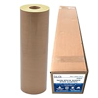 48Pack 36in x 90ft 5Mil PTFE Sheet Roll Heat Press Cover PTFE Sheet Self-Adhesive PTFE Coated Fiberglass Fabric Sheet Roll - US Stock
