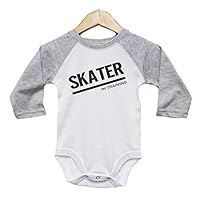 Skater In Training/Skateboarding Baby/Sublimation/Infant Bodysuit/Newborn Outfit/Skateboard
