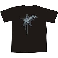 Black Dragon T-Shirt JDM / Die cut F648 with multicolored frontprint - black star