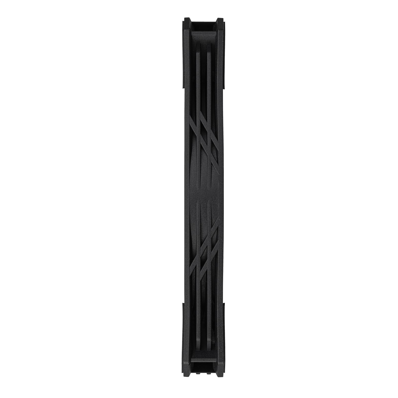 SilverStone Technology Air Slimmer 140 Enhanced Performance 140mm Slim Fan with Full-Range PWM and Shark Force Technology, (SST-AS140B)