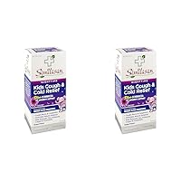 Similasan Kids Nighttime Cough & Cold Relief Plus Echinacea for Immunity Support 4 Ounce, for Cough and Cold Relief in Children Ages 2 and Up, Formulated with Natural Active Ingredients (Pack of 2)