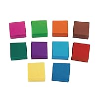 Colorations Mini Bleeding Tissue Art Squares, 5000 Squares Art Supplies, Craft Projects, Childrens Arts and Crafts