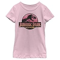 Jurassic Park Girl's Safari Logo T-Shirt