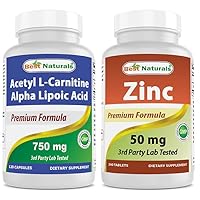 Acetyl L-Carnitine and Alpha Lipoic Acid 750 mg & Zinc Gluconate 50mg