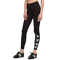 DKNY Women's Tummy Control Workout Yoga Leggings