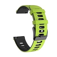 Double Color Silicone Straps For Mibro Lite Smart Watch Band Bracelets For Xiaomi Mibro Air/Mijia Quartz Wristband