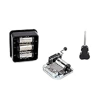 Kikkerland DIY Build Your Own Hand Crank Music Box Mechanical Movement Tool Kit, Custom Songs, Gifts for Music Lovers