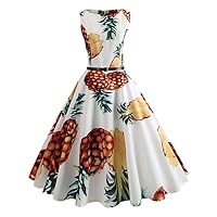 Butterfly Summer Dress Women Floral Dresses Party Sleeveless Casual