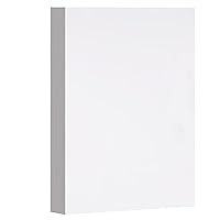 A4 White Cardstock Paper, 220gsm 50Sheets White Card Paper, Premium Smooth Heavy Cardstock for Fun Crafting and Decorating, Printer Paper for Invitations, Cards, Menus, Business Cards ect.