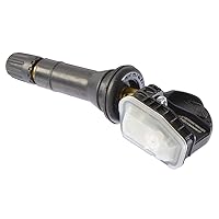 Schrader 33500 EZ-sensor single SKU (314.9 MHz, 315 MHz, and 433 MHz) Programmable Snap-in Fixed Angle Valve Tire Pressure Monitoring Sensor (TPMS), Requires Programming Before Installation
