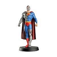 eaglemoss DC Comics Cyborg Superman Figure 1:21 Scale Hand Painted Collector Boxed Model Figurine #42