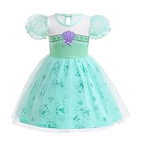 Princess Dress Up Clothes Halloween Fancy Party Tulle Skirt Summer Outfit for Baby & Toddler Girls