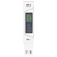 HM Digital AP-1 AquaPro Water Quality Total Dissolved Solids Tester, 0-5000 ppm TDS Range, 1 ppm Resolution, +/- 2% Readout Accuracy (Magnetic Body)