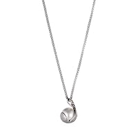 Skagen women Agnethe Pearl Silver-Tone Pendant Necklace with lobster clasp