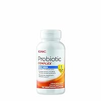 Probiotic Complex Daily Need with 1 Billion CFUs, 100 Capsules, Daily Probiotic Support