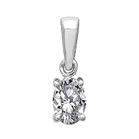 Multi Choice Oval Shape Gemstone 925 Sterling Silver Single Stone Solitaire Pendant