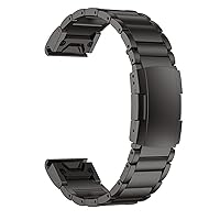22 26mm Alloy Watchband Strap Bracelet For Garmin 5 5X Plus 6 6X Pro 3HR 945 Sport Quick Release Smart Watch Accessory