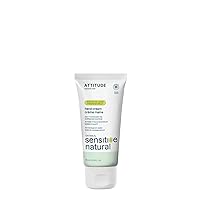 ATTITUDE Hand Cream for Sensitive Skin with Oat and Avocado Oil, EWG Verified, Dermatologically Tested, Vegan, 2.5 Fl Oz