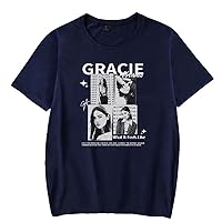Gracie Abrams Merch T-Shirt Women/Men Summer Cosplay Tshirt Short Sleeve This is What It Feels Like Album Tee