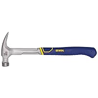 IRWIN Hammer, Rip Claw Hammer, Ergonomic Textured Grip, 16 OZ (IWHT51216)
