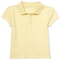 Girls' Short Sleeve Soft Jersey Polo