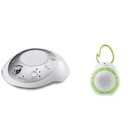 Homedics and MyBaby Baby Sound Machines with White Noise and Nature Sounds, Portable and Travel-Ready