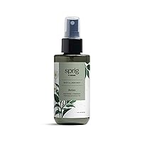 Sprig by Kohler Chamomile + Green Tea Body and Linen Mist, 100% Natural Fragrance & Essential Oils, for Linens, Clothing, or Skin to Calm and Sooth - Relax, 4 fl oz
