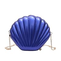 Aibearty Cute Seashell Shape Crossbody Purse Small Shoulder Bag with Chain for Women Little Girls