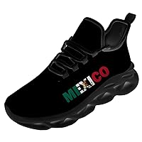 Mexico Shoes for Men Women Road Running Shoes Non-Slip Walking Tennis Sneakers Cross Trainer Shoes Gifts