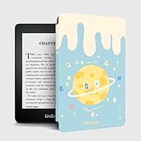 Case for Kindle Paperwhite 10th Generation 2018, Kindle Case with Waterproof Kindle Paperwhite E-Reader Case, e-Book-Reader-Covers with Auto Sleep/Wake for Kindle Paperwhite 10th Gen - Cartoon Planet