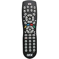 QFX 8-in-1 Universal Remote with Glow-in-The-Dark Buttons (REM-8)