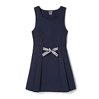 French Toast Girls' Bow Front A-Line Jumper
