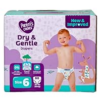 Parent's Choice Diapers, Dry & Gentle Diapers Size 6-80 Count