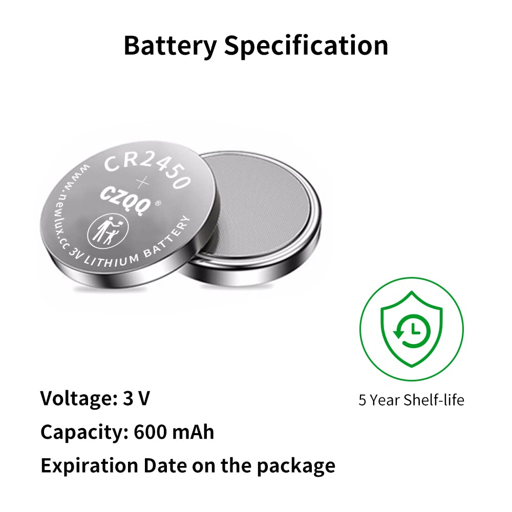 CR2450 Battery (10pcs)