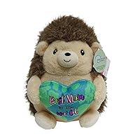 Set - Plush with The Gift (Brown - 13inch Hedgehog)