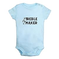 Treble Maker Funny Rompers Newborn Baby Bodysuits Infant Jumpsuits Outfits Clothes