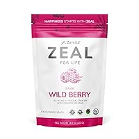 Zurvita- Zeal for Life- 30-Day Wellness Bag- Wild Berry (Classic)- 420 Grams