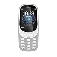 Nokia 3310 Dual SIM mobile phone - German goods (2.4 inch color screen, 2MP camera, Bluetooth, radio, MP3 player) retro gray