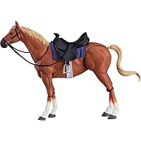 figma Horse ver.2 [Chestnut Wool] Non-Scale Plastic Painted Action Figure, M06819
